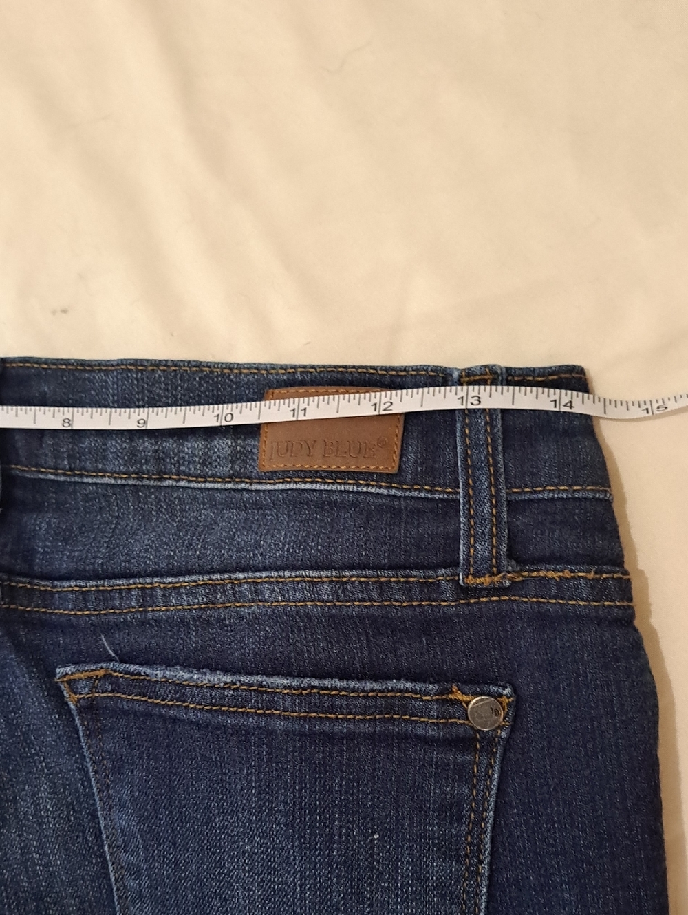 Judy Blue Dark Indigo Skinny Jeans - Picture 6 of 6